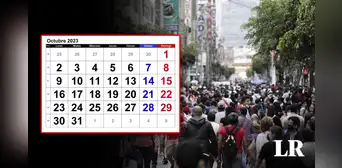 ¿Cuándo comienza el fin de semana largo en octubre y por qué es feriado en Perú? ¿Cuándo comienza el fin de semana largo en octubre y por qué es feriado en Perú?