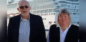 Pareja de adultos mayores lleva más de 500 días en cruceros porque es más barato que pagar renta Pareja de adultos mayores lleva más de 500 días en cruceros porque es más barato que pagar renta