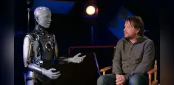 Ameca, el robot más avanzado del mundo, hace una terrorífica pregunta durante entrevista Ameca, el robot más avanzado del mundo, hace una terrorífica pregunta durante entrevista