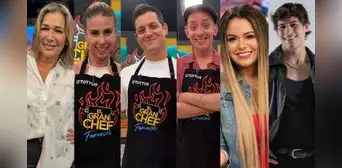 Estos son los participantes de ‘El gran chef: famosos’ cuarta temporada Estos son los participantes de ‘El gran chef: famosos’ cuarta temporada