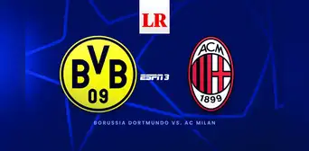 ¿A qué hora juegan Borussia Dortmund vs. AC Milan EN VIVO por la Champions League? ¿A qué hora juegan Borussia Dortmund vs. AC Milan EN VIVO por la Champions League?
