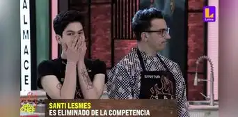 Santi Lesmes es eliminado de 'El gran chef' y queda fuera de la ronda final del programa