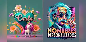 ¿Cómo usar la IA que crea tu nombre con diseños 3D coloridos y que es viral en internet?
