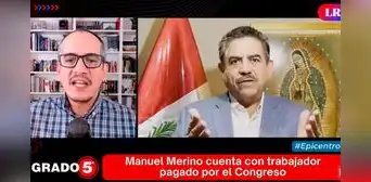 Gómez Fernandini sobre trabajador de Merino que costea el Estado: "Páguese su propio asistente" Gómez Fernandini sobre trabajador de Merino que costea el Estado: "Páguese su propio asistente"