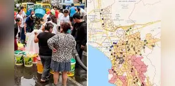 MAPA del corte de agua en Villa El Salvador: estas son las 13 zonas que se verán afectadas este 6 de octubre MAPA del corte de agua en Villa El Salvador: estas son las 13 zonas que se verán afectadas este 6 de octubre