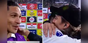 DT de LDU interrumpió entrevista de Guerrero para abrazarlo y protagonizar emotivo momento