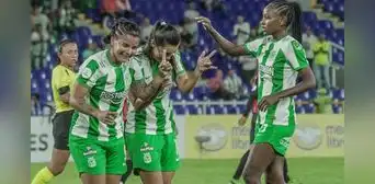 ¡Victoria verdolaga! Atlético Nacional goleó 3-0 a Caracas en su debut por la Libertadores Femenina