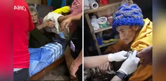 Jóvenes adoptan y ayudan a adulto de 95 años que vive en abandono y pobreza: "Dios los bendiga" Jóvenes adoptan y ayudan a adulto de 95 años que vive en abandono y pobreza: "Dios los bendiga"