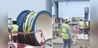 Santa Anita: así fue el comienzo del empalme de tuberías que provoca el corte masivo de agua en Lima Santa Anita: así fue el comienzo del empalme de tuberías que provoca el corte masivo de agua en Lima