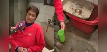 Adulta mayor que vive sola en Chorrillos no pudo juntar agua por salud: “No puedo cargar peso”