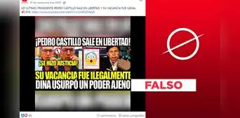 Pedro Castillo no “salió en libertad”: sigue cumpliendo prisión preventiva en penal de Barbadillo