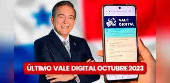 Vale Digital HOY, 11 de octubre: mira AQUÍ la fecha de pago y todo sobre la extensión del bono Vale Digital HOY, 11 de octubre: mira AQUÍ la fecha de pago y todo sobre la extensión del bono
