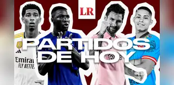 Partidos de hoy, 7 de octubre del 2023: horarios y canales para ver fútbol en vivo Partidos de hoy, 7 de octubre del 2023: horarios y canales para ver fútbol en vivo
