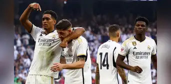 Real Madrid toma la punta de LaLiga: goleada 4-0 ante Osasuna con goles de Bellingham y Vinícius
