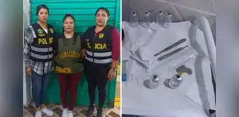 Comas: detienen a cosmiatra que realizaba operación de liposucción sin título de cirujana Comas: detienen a cosmiatra que realizaba operación de liposucción sin título de cirujana
