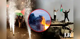 Irán festeja con fuegos artificiales el ataque de Hamás contra Israel que dejó más de 200 muertos