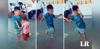 Niño roba corazones al bailar danza típica de la selva en Loreto: “Él baila mejor que yo” Niño roba corazones al bailar danza típica de la selva en Loreto: “Él baila mejor que yo”