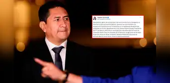 Vladimir Cerrón habla desde la clandestinidad tras ser condenado a prisión efectiva