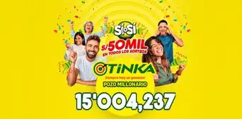 Resultados de La Tinka: VIDEO y números ganadores del domingo 8 de octubre de 2023 Resultados de La Tinka: VIDEO y números ganadores del domingo 8 de octubre de 2023