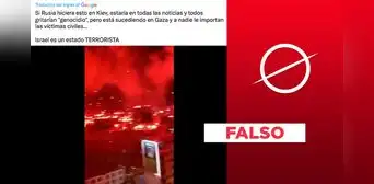 Este video no muestra a Israel bombardeando Gaza en octubre de 2023 Este video no muestra a Israel bombardeando Gaza en octubre de 2023