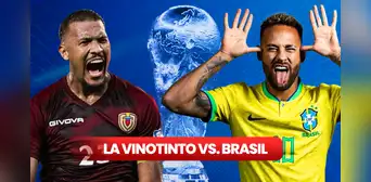 ¿Dónde ver el juego de la Vinotinto vs. Brasil EN VIVO por las Eliminatorias Sudamericanas 2026? Revísalo AQUÍ