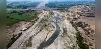 Otra vez alertan vicios en obras de limpieza en ríos Reque y Chancay, en Lambayeque Otra vez alertan vicios en obras de limpieza en ríos Reque y Chancay, en Lambayeque
