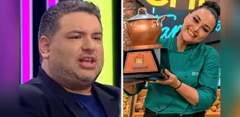 Javier Masías de 'El gran chef' confronta a usuario que quería que pierda Mariella Zanetti: ¿qué dijo?
