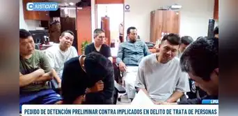 PJ dicta 7 días de detención preliminar contra involucrados en explotación de ciudadanos asiáticos PJ dicta 7 días de detención preliminar contra involucrados en explotación de ciudadanos asiáticos