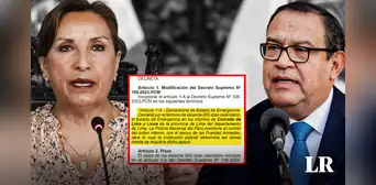Gobierno oficializó estado de emergencia en el Cercado de Lima y Lince por 60 días