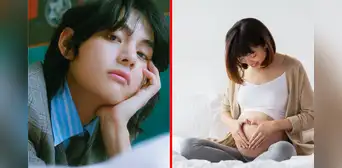 V de BTS: actriz revela que vio fotos del idol todos los días en su embarazo por curiosa razón
