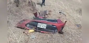 Apurímac: 4 personas fallecen tras despiste y caída al abismo de un auto Apurímac: 4 personas fallecen tras despiste y caída al abismo de un auto