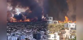Incendio forestal deja a oscuras cielo de Argentina: joven inició fuego por preparar un café