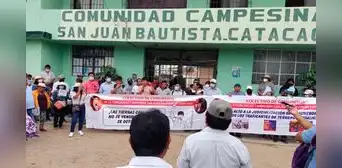 Piura: Persiguen a comuneros tras revelar tráfico de tierras Piura: Persiguen a comuneros tras revelar tráfico de tierras