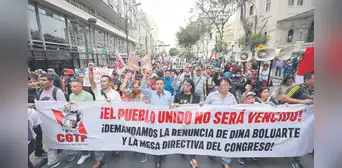 Protestas contra Dina Boluarte: regiones se movilizarán este jueves en rechazo al Gobierno Protestas contra Dina Boluarte: regiones se movilizarán este jueves en rechazo al Gobierno