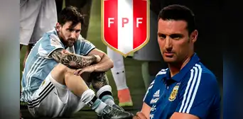 ¿Messi juega contra Perú? La preocupante frase de Scaloni sobre el '10' de la selección argentina