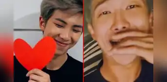 Fans piden a Namjoon de BTS que presente a su novia y el idol responde: "Realmente quiero hacerlo" Fans piden a Namjoon de BTS que presente a su novia y el idol responde: "Realmente quiero hacerlo"