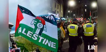 Reino Unido ordena a la Policía considerar "ofensa criminal" ondear la bandera de Palestina Reino Unido ordena a la Policía considerar "ofensa criminal" ondear la bandera de Palestina