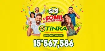 Resultados de La Tinka, miércoles 11 de octubre de 2023: jugada ganadora y video del sorteo