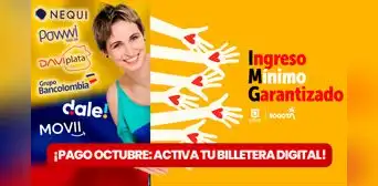 Ingreso Mínimo Garantizado octubre 2023: ¿cómo activar mi cuenta y recibir el pago en mi billetera digital? Ingreso Mínimo Garantizado octubre 2023: ¿cómo activar mi cuenta y recibir el pago en mi billetera digital?