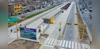 Ampliación del Metropolitano empezará a operar con solo 4 estaciones desde diciembre Ampliación del Metropolitano empezará a operar con solo 4 estaciones desde diciembre