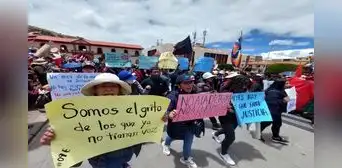 Puno: la protesta social contra Dina Boluarte se pone a prueba nuevamente Puno: la protesta social contra Dina Boluarte se pone a prueba nuevamente