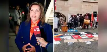 “¿Cuántos muertos quieres para que renuncies?”: peruanos reciben así a Boluarte en Alemania “¿Cuántos muertos quieres para que renuncies?”: peruanos reciben así a Boluarte en Alemania