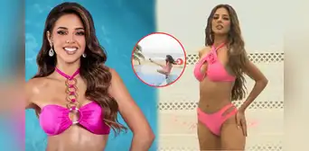 Luciana Fuster impactó en traje de baño en el Miss Grand: otras misses sufrieron accidentes