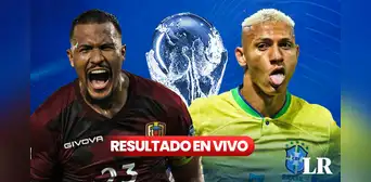 Resultado Venezuela vs. Brasil EN VIVO: sigue AQUÍ el juego de la Vinotinto por las Eliminatorias Sudamericanas 2026
