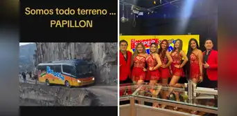 Bus de orquesta Papillón pasa al borde de profundo abismo cuando iba a concierto: "Qué valiente" Bus de orquesta Papillón pasa al borde de profundo abismo cuando iba a concierto: "Qué valiente"