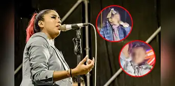 Azucena Calvay cumple el sueño de 2 niños tras hacerlos cantar en su concierto de Cajamarca: "Gran dúo"