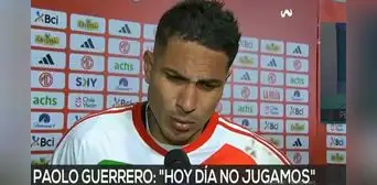 Paolo Guerrero y su dura autocrítica tras perder ante Chile: "No jugamos, nunca nos encontramos"