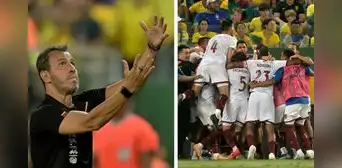 Fernando Batista tras el empate de la Vinotinto ante Brasil: "Nosotros no veníamos a pasear" Fernando Batista tras el empate de la Vinotinto ante Brasil: "Nosotros no veníamos a pasear"