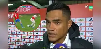 ¿Se exculpó? Santamaría respondió directo al ser consultado por mala marca en segundo gol de Chile ¿Se exculpó? Santamaría respondió directo al ser consultado por mala marca en segundo gol de Chile