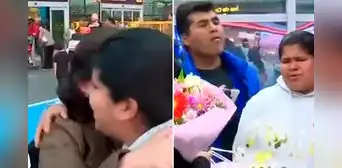 Llorando de emoción tras vivir una pesadilla: así fue la llegada de primeros peruanos varados en Israel Llorando de emoción tras vivir una pesadilla: así fue la llegada de primeros peruanos varados en Israel